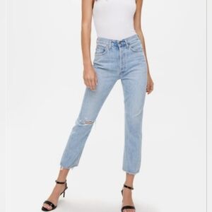 Agolde Riley Cropped Jeans